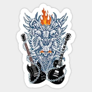 Guitar Zone Sticker